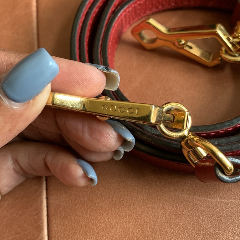 ❤️💋VALENTINES DAY SALE💋❤️ GUCCI GG Supreme Monogram Flora Web Small Ophidia Bag - Picture 10 of 17